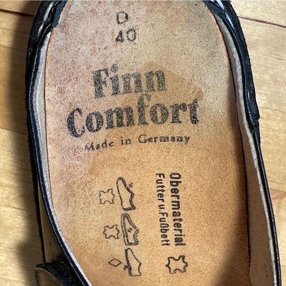Finn Comfort Stanford Nero Vegas Leather Shoes main image 8